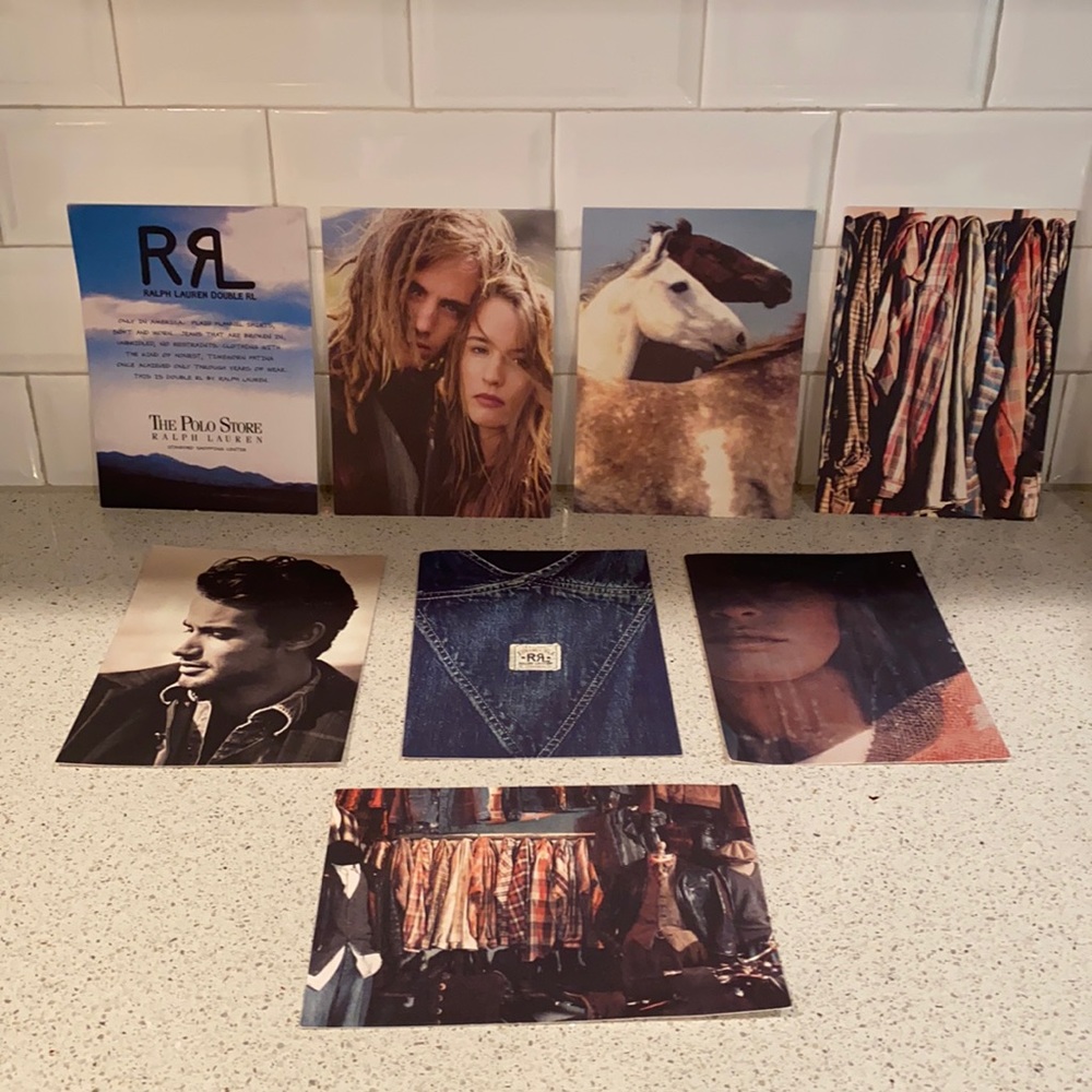 RARE Ralph Lauren Postcards